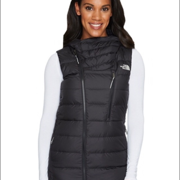 north face niche vest black